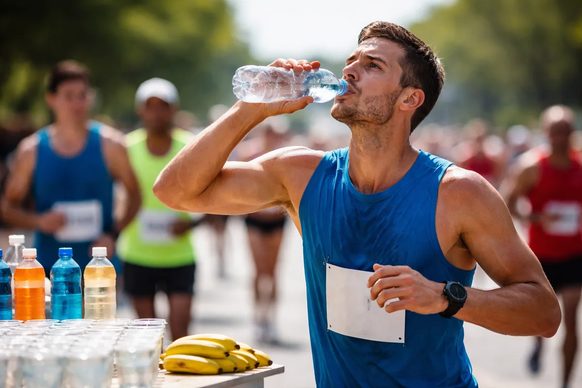 Quelle hydratation adopter pendant un marathon ou une course longue